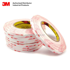 Cinta de espuma acrílica troquelada 3M 4914 VHB, cinta adhesiva de doble cara de alta adherencia, troquelado personalizado, fabricante OEM - Product Image 2