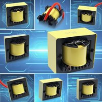 Transformateur de puissance monophasé haute fréquence à bobinage en cuivre EC5457 de haute qualité, bobine 100V à 240V