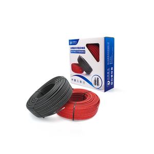 Cable Solar Fotovoltaico Antienvejecimiento PNTECH1500V DC de Cobre de Núcleo Único H1Z2Z2-K 1x2.5mm2 con Aislamiento XLPO para Central Eléctrica - Product Image 1