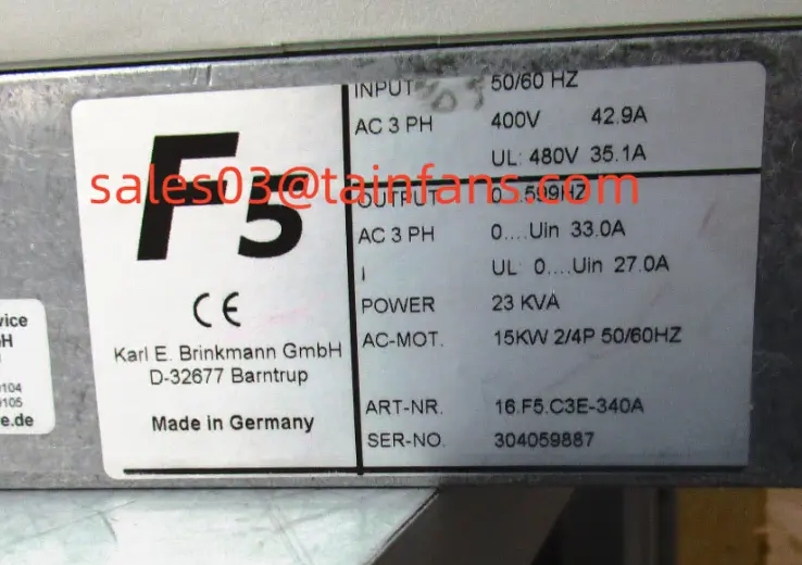original new F5 inverter 16.F5.C3E-340A 15KW power drive board main board 1A.F5.030-002D 1AF5230-0029