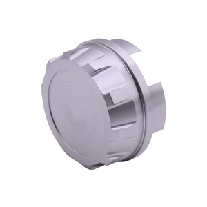 पिकअप ट्रकों के पहियों की रक्षा के लिए उच्च गुणवत्ता वाली धातु सीएनसी मिलिंग मशीनिंग एल्यूमीनियम व्हील हब कैप - Product Image 2