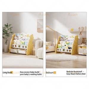Meuble <span class=keywords><strong>de</strong></span> <span class=keywords><strong>rangement</strong></span> en plastique HDPE pour jouets et livres, petit organisateur <span class=keywords><strong>de</strong></span> tiroirs, bibliothèque pour bébé - Prix abordable - Product Image 3