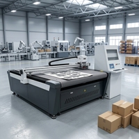 Plotter de Corte de Cartón Corrugado con Cuchilla Oscilante Digital CNC Totalmente Automático