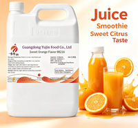 Arôme liquide d'orange douce soluble dans l'eau de qualité alimentaire pour la production de jus, de boissons gazeuses, de sirops et de boissons - Guangdong