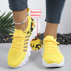 Zapatillas Chunky Retro de los 90 para Mujer - <span class=keywords><strong>Zapatos</strong></span> de Plataforma con Estampado <span class=keywords><strong>Animal</strong></span> y Comodidad Transpirable para Primavera/Verano - Product Image 5