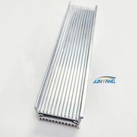JUNYANG Alu fabricant personnalisé CNC 6061 6063 alliage profil CPU électronique LED aluminium extrudé dissipateur de chaleur