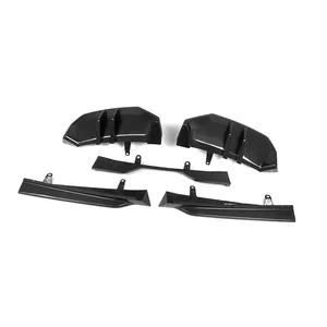 Alerón Trasero de Repuesto Directo de Fibra de Carbono Real Brillante con Tejido Twill 3x3 para BMW Serie 5 G68 2024-IN Estilo MP, Juego de 5 Piezas - Product Image 2