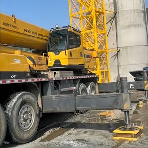 رافعة شاحنة QY75K مستعملة في الصين بقدرة رفع 75 طن وساعات تشغيل قليلة، رافعة شاحنة ذات ذراع متحرك، معدات بناء مستعملة - Product Image 3