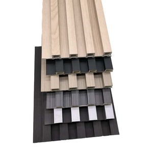 Hot bán Kích thước 168*24*2900 mét Nhà Máy Giá nội thất rãnh <span class=keywords><strong>WPC</strong></span> Panel tường có sẵn trong nhiều màu sắc <span class=keywords><strong>WPC</strong></span> rãnh boarda - Product Image 1