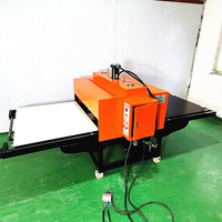 Prensa térmica plana industrial hidráulica de alta temperatura para impresión de gorros/túnicas islámicas, duradera para clima cálido en Oriente Medio