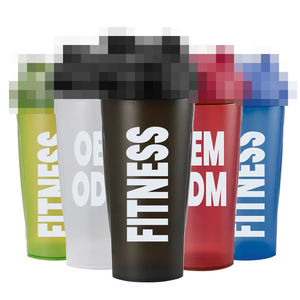 Custom Logo 400Ml 600Ml Bpa Free Plastic Fitness Protien Gym Shaker Bottle Gym Cup Sports Gym Water <strong>Protein</strong> for <strong>Protein</strong> <strong>Shake</strong> - Product Image 1