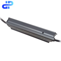 Alimentation électrique étanche IP67 pour usage industriel, 150W AC-DC, sortie simple, pour bandes LED, 24V, garantie 3 ans, pleine puissance