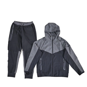 Conjunto Deportivo de Dos Piezas con Capucha, Personalizado, Unisex, de Alta Calidad, Estampado, para Correr, Estilo Deportivo - Product Image 2