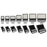 Reflector LED IP66 SMD de Aluminio Fundido a Presión, 50W-300W, Portátil para Exteriores, Garantía de 5 Años, Guangdong