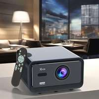 YDH-HS110-HiSilicon 352 2025 Offre Spéciale 4K Android 12 projecteur 3000ANSI 200 pouces télécommande vocale mise au point automatique pour une utilisation en intérieur