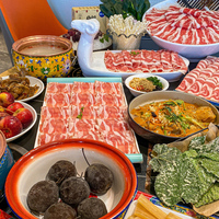 Mini Hot Pot Dansen pour une personne, cuisinière à fondue sur mesure, table à fondue sans fumée, table de barbecue à vendre