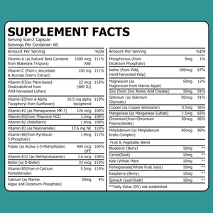 Factory Wholesale Multivitamins&Minerals Softgels High Potency for Men Women Support Energy Immunity Muscle Function Bone&Heart - Product Image 2