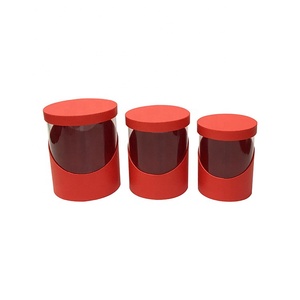 <span class=keywords><strong>ชุด</strong></span>กล่องบรรจุภัณฑ์ทรงกลม3ชิ้นกล่องกระดาษแข็งสีทึบปรับแต่งได้ - Product Image 6