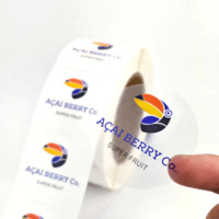 Autocollants transparents personnalisés, étiquettes en PVC imperméable, autocollants transparents découpés à l'emporte-pièce pour les étiquettes d'emballage de logo en plein air