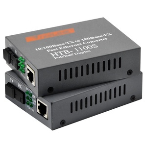 Netlink HTB-1100S <span class=keywords><strong>10</strong></span>/100M Chế Độ Đơn 1310nm 1550nm 20Km Rj45 Fiber Media Converter HTB-1100S - Product Image 1