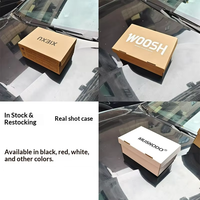 Boîte à chaussures pliante en carton kraft ondulé avec rabat, impression offset, format e-commerce, pour chaussures de bébé, vente en gros