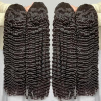 Wig Rambut Ikal Dalam 200 Density Grosir, Wig Rambut Ikal Dalam Brasil Transparan Mentah, Wig Rambut Ikal Dalam Mewah Vietnam
