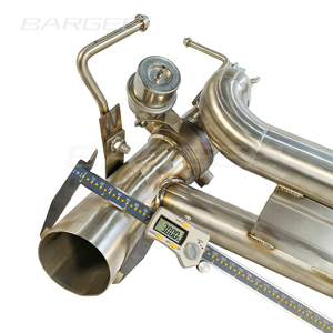 Bargee Valvetronic 3 ''full Turbo Catback scarico per <span class=keywords><strong>Ferrari</strong></span> <span class=keywords><strong>488</strong></span> 3.9T 2015 lega di titanio auto Catback scarico Downpipe Kit - Product Image 6