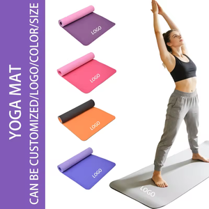 Tapete <span class=keywords><strong>de</strong></span> <span class=keywords><strong>Yoga</strong></span> TPE <span class=keywords><strong>de</strong></span> 6mm <span class=keywords><strong>de</strong></span> Grosor, Antideslizante e Impermeable, para <span class=keywords><strong>Yoga</strong></span>, Pilates, Gimnasio en Casa y Fitness - Product Image 6