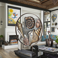 Métal Durable de haute qualité pour coquille étoile de mer vie nautique Sculpture de table bureau côtier objet décoratif soudage