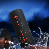 Altavoz portátil de emparejamiento TWS con luces RGB a prueba de agua IPX5 inalámbrico de doble División magnético 2 en 1 para uso doméstico al aire libre