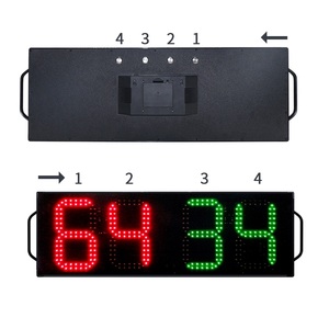 YIZHI - Tablero Electrónico de Fútbol LED Portátil de 8 Pulgadas, Tablero de Cambio de Jugadores de Fútbol, Pantalla de un Solo Lado, Tableros de Sustitución para Árbitros - Product Image 4