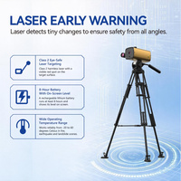 Sensor Inclinasi Nirkabel Laser Tunggal, Sensor Gerakan Struktural, Detektor Gerakan Bangunan, Monitor Perpindahan LoRa