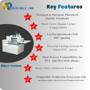 High-Quality All-in-One Photobook Making Machine | Multifunctional Postpress <strong>Equipment</strong> for Commercial Printing&amp;Album Production - Product Image 4