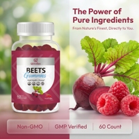 Qbioflex Gommes à mâcher à base de racine de betterave en vrac favorisant la production saine d'oxyde nitrique, complément alimentaire quotidien pour le bien-être