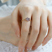 Bague en argent sterling 925 plaqué or avec pierre précieuse, fleur creuse rétro, tanzanite, zircon, opale synthétique artificielle