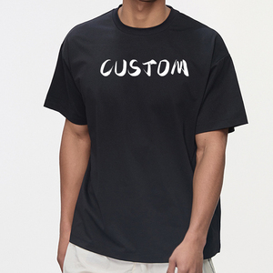 T-shirt décontracté pour homme et femme, de haute qualité, avec logo personnalisé imprimé et brodé, <span class=keywords><strong>anti</strong></span>-transpiration, manches courtes pour l'été - Product Image 1