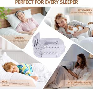 Multifunctional PP Plastic <b>Single</b>-Tier Modern Sustainable <b>Sheet</b> Rack Living Room and <b>Bedding</b> Organizer Stand-Type Installation - Product Image 4