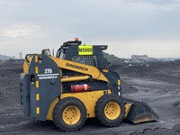 Mini-chargeuse sur pneus 275F neuve, capacité de charge nominale de 1 tonne, machinerie de terrassement, capacité de la benne de 0,45 m³, mini-chargeuse sur pneus