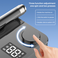 Perceuse à ongles sans fil rechargeable en aluminium, forme stylo, 40000 tr/min, moteur sans balais, autonomie de 12 heures, qualité ODM garantie, durable