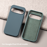 Coque de Protection Liquide en Silicone Personnalisée Originale pour Téléphone Google Pixel 10 Pro XL