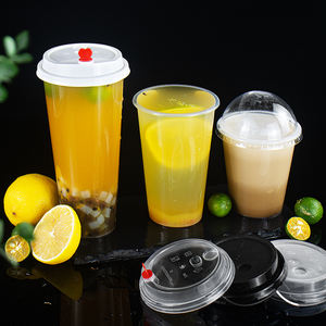 Vasos de Plástico Desechables con Logotipo Personalizado al por Mayor para Café y Bebidas Frías para Llevar con Tapa, Ideales para Fiestas - Product Image 4