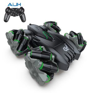 Aijh 1:16 RC đóng thế xe nhào lộn hai mặt xe <span class=keywords><strong>360</strong></span> xoay đèn Trôi Dạt đua Sạc Xe Điều khiển từ xa - Product Image 1