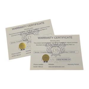 Tùy Chỉnh Chống Hàng Giả Dập Nóng Lá Vàng Giấy Chứng Nhận An Ninh In Ấn Giấy Chứng Nhận An Toàn Giấy - Product Image 2