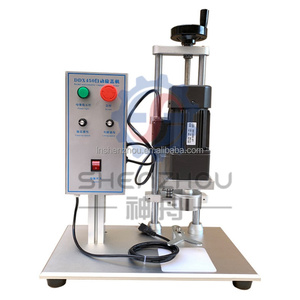 Máquina taponadora de rosca de mesa manual para taponadora de botellas redondas para botellas de plástico - Product Image 2