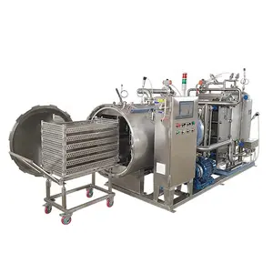 Esterilizador industrial de alimentos a pequeña escala, réplica de comida enlatada, Autoclave, Comercial