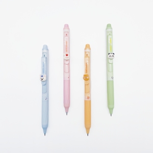 ปากกาเจลแบบกดลายสัตว์น่ารัก พร้อมยางลบในตัว หัวลบแบบกระสุน ยางลบแบบนุ่ม สีฟ้า ขนาด 0.5 มม. ใช้ได้ทั้งที่ทำงานและที่โรงเรียน - Product Image 1
