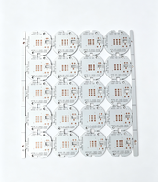 Circuit imprimé en aluminium LED personnalisé, épaisseur 1,6 mm, couche de cuivre 35 µm, certifié RoHS et UL, pour projecteur MR16 GU10