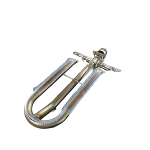 Màu Xanh Ngọn Lửa Hình Chữ U Thương Mại Gas Burner Cao Cấp <span class=keywords><strong>Teppan</strong></span> Yaki Hibachi Thay Thế Cho Bán Buôn BBQ Nướng - Product Image 4