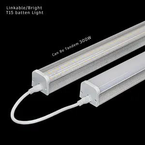 厂家批发20个/包600/1200/1500毫米SMD2835可链接铝型材led线性灯