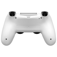 Carcasa Inferior de Repuesto Blanca EXtremeRate Versión Tipo-C Compatible con Controles de PS4 Modelos JDM-040/050/055